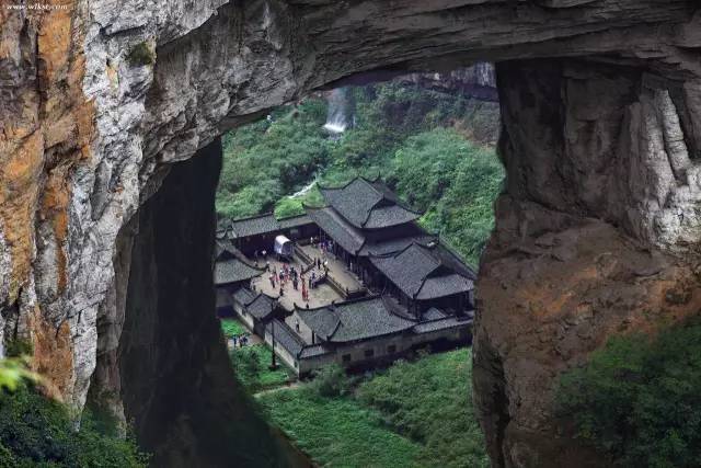 天坑三橋_武隆天坑_天生三橋旅游攻略_天生三橋簡介